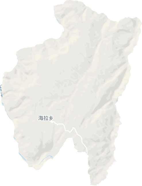 海拉乡电子地图