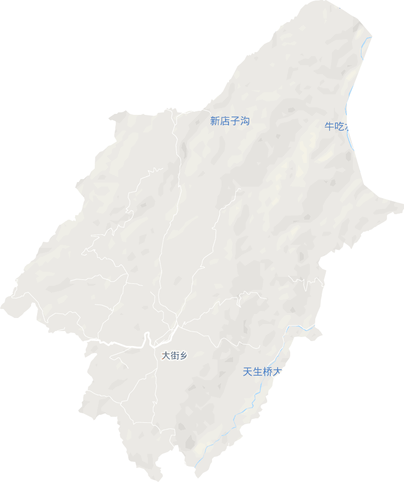 大街乡电子地图