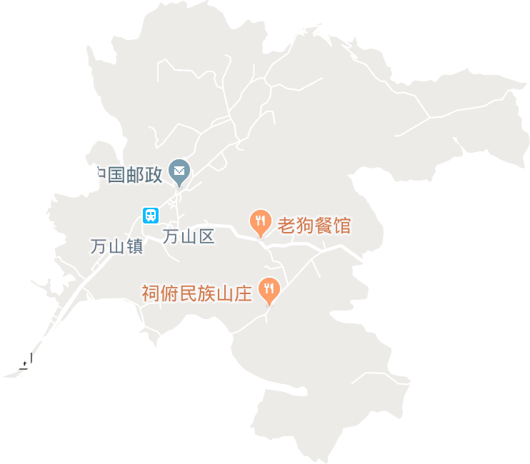 万山镇电子地图