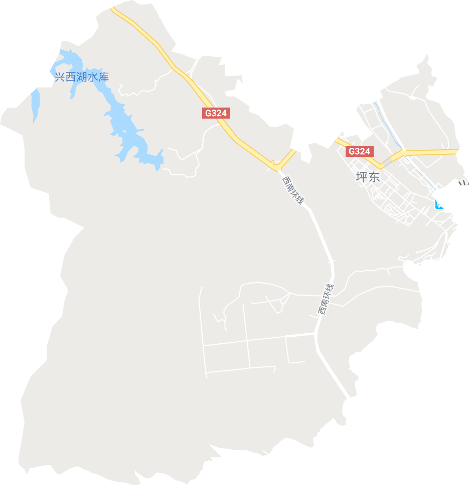 坪东街道电子地图