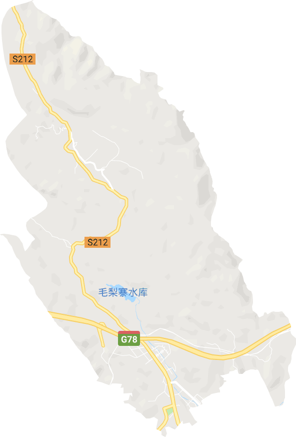 木贾街道电子地图