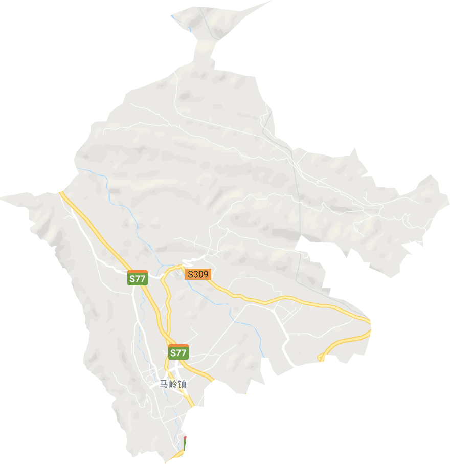 马岭镇电子地图