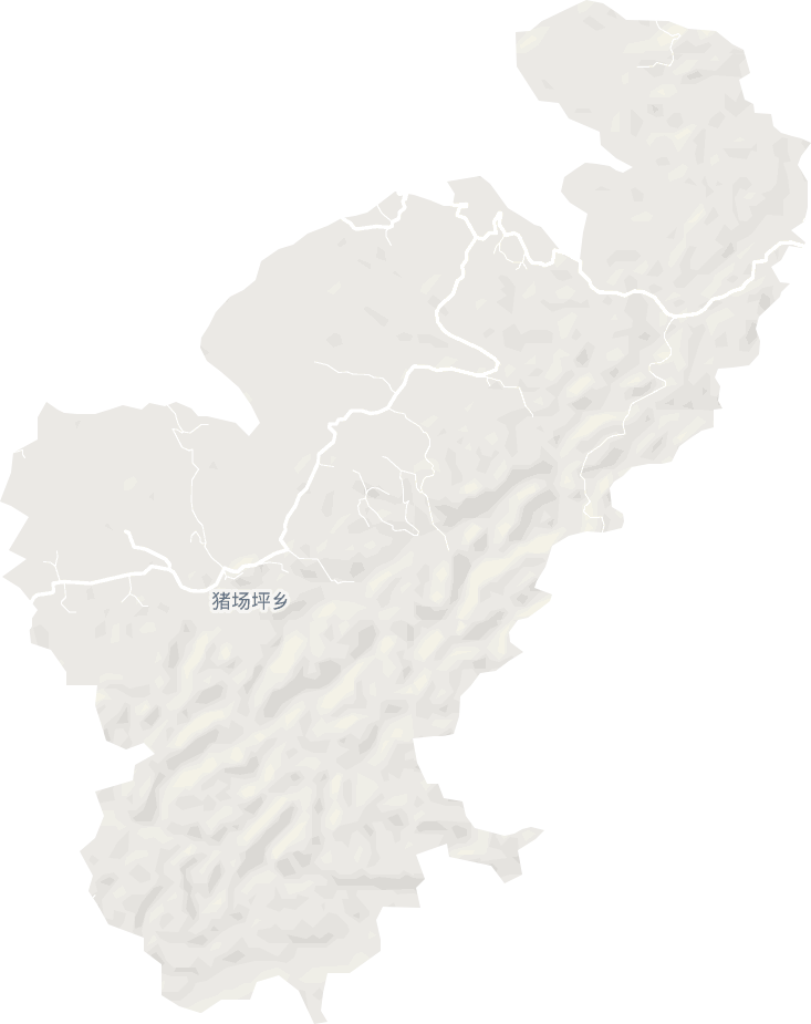 猪场坪乡电子地图