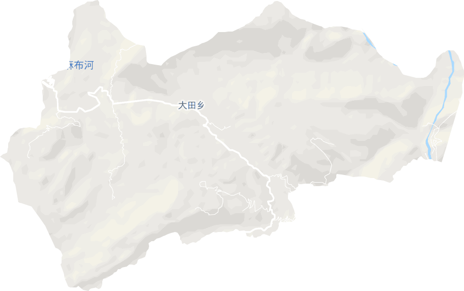 大田乡电子地图