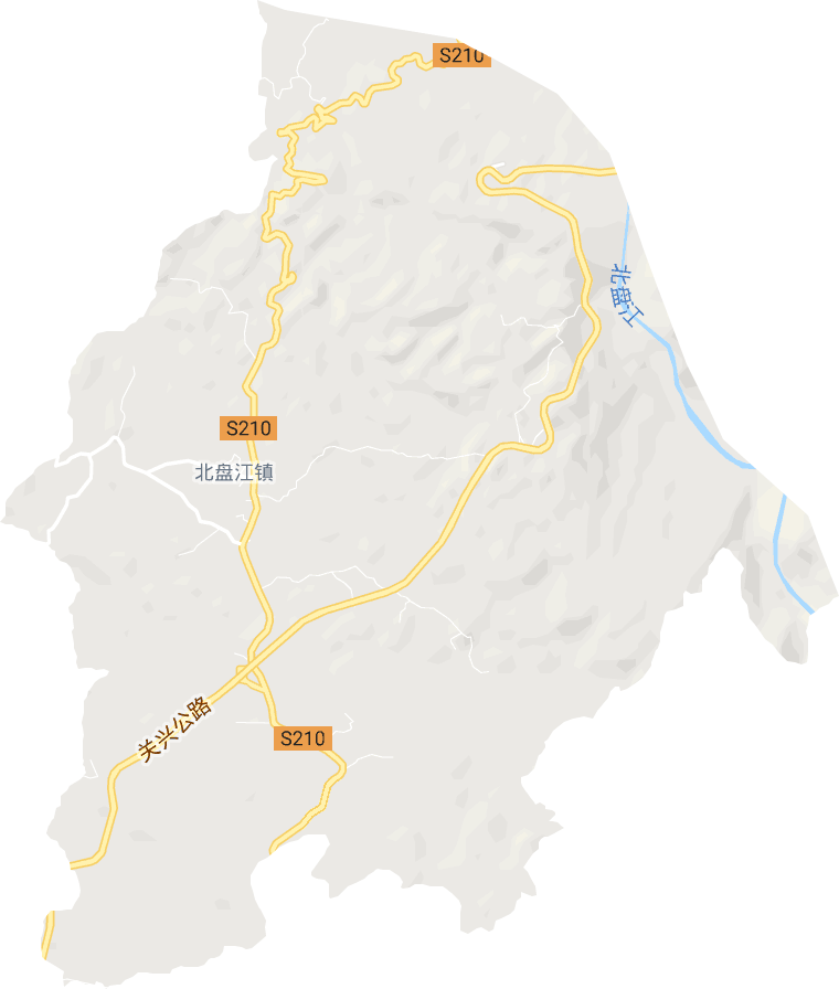 北盘江镇电子地图
