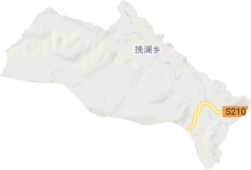挽澜乡电子地图