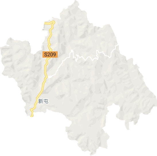 新屯镇电子地图
