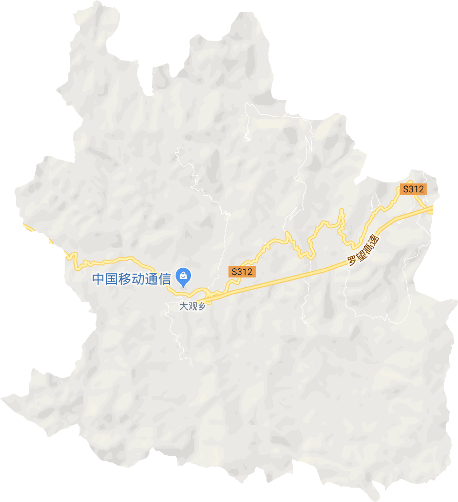 大观镇电子地图