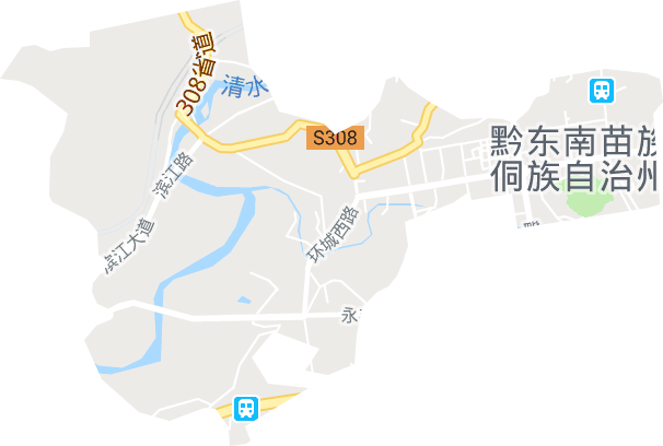 西门街道电子地图