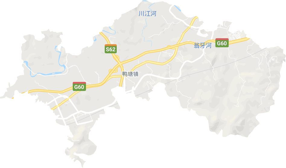 鸭塘街道电子地图