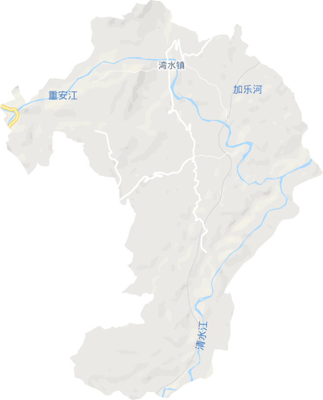 湾水镇电子地图