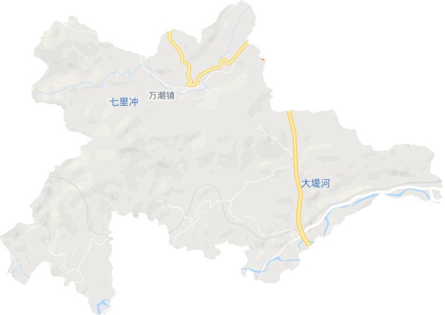 万潮镇电子地图