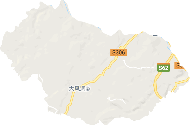 大风洞乡电子地图