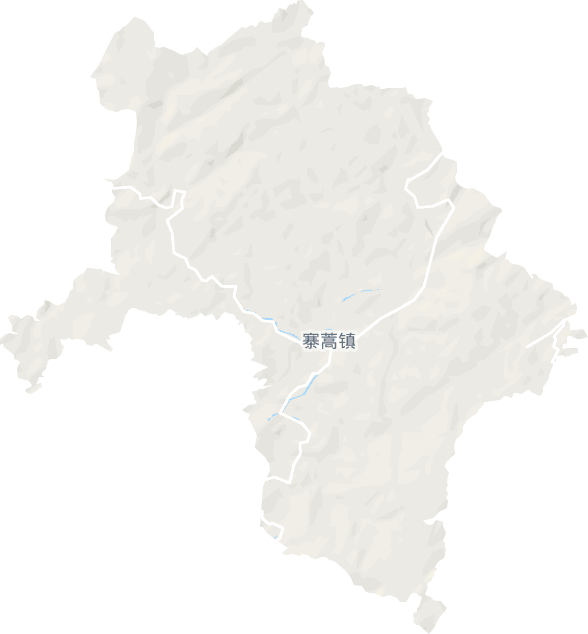 寨蒿镇电子地图