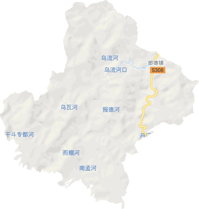 郎德镇电子地图