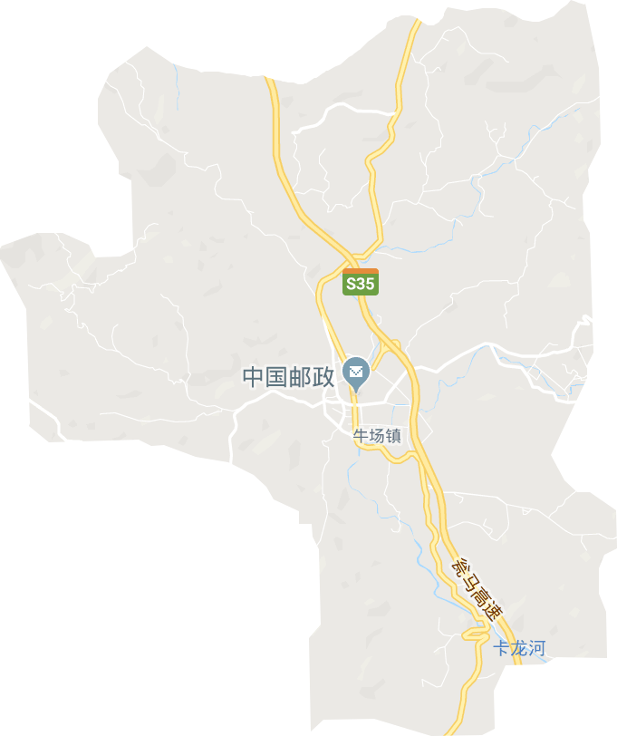 牛场镇电子地图