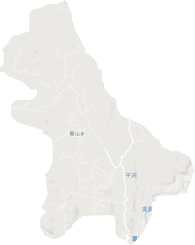 藜山乡电子地图