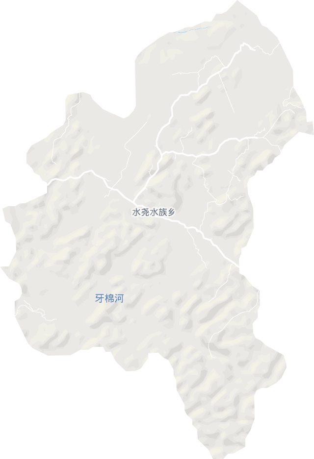 水尧水族乡电子地图