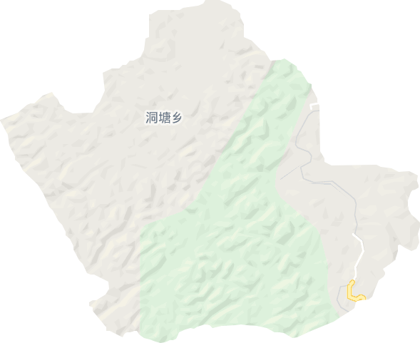 洞塘乡电子地图
