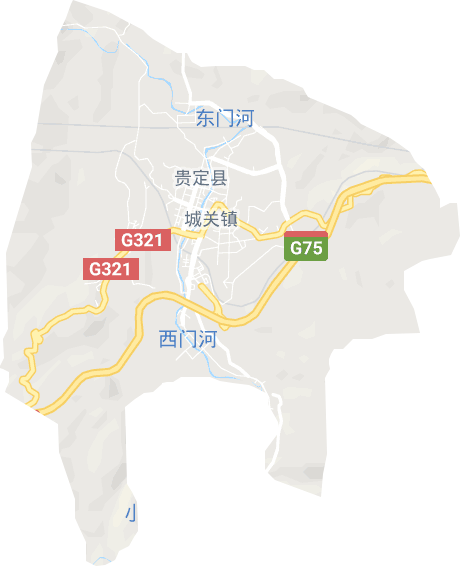 城关镇电子地图