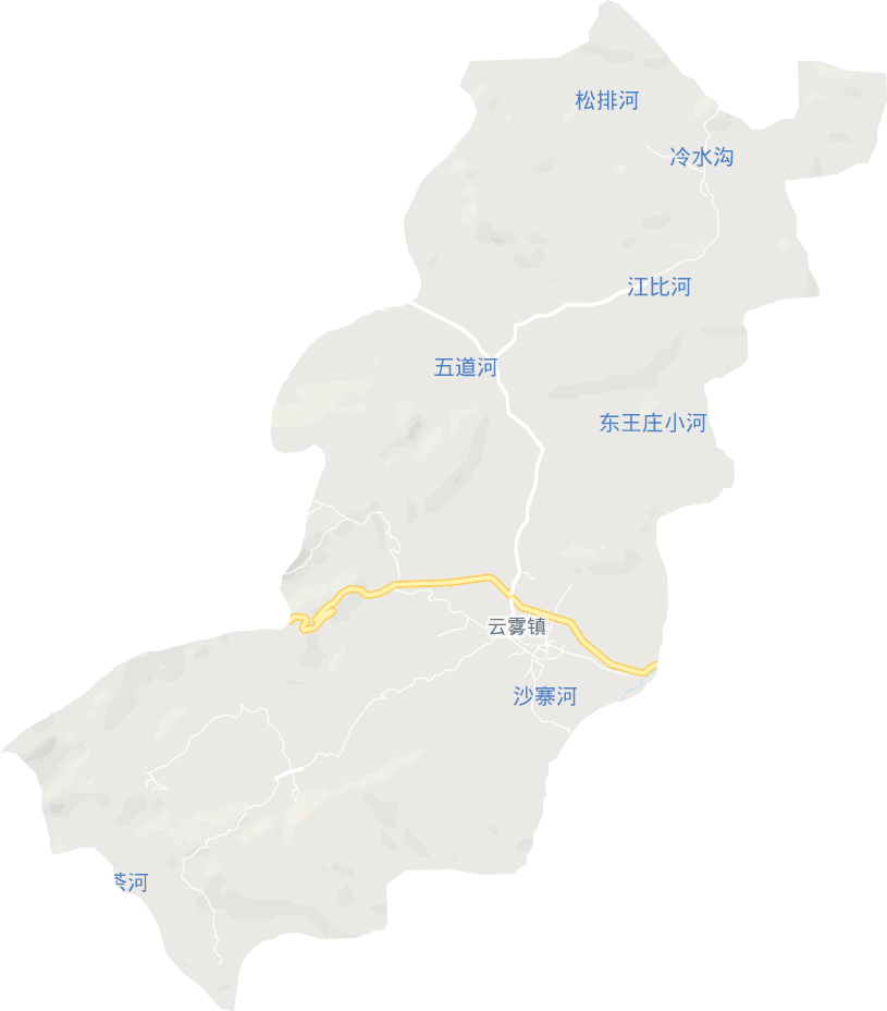 云雾镇电子地图