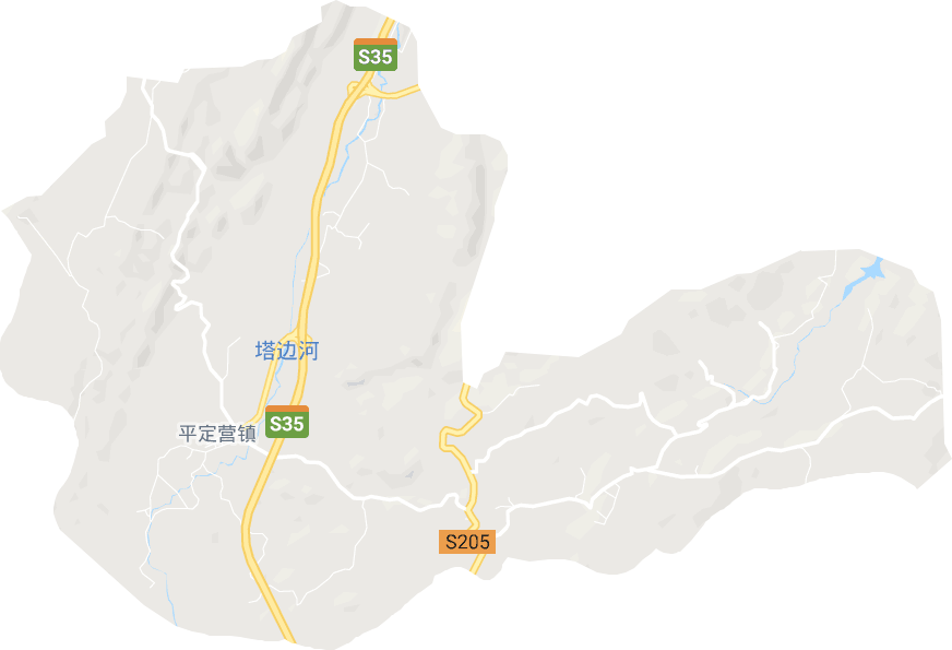 平定营镇电子地图
