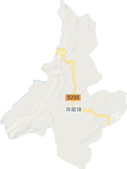 珠藏镇电子地图