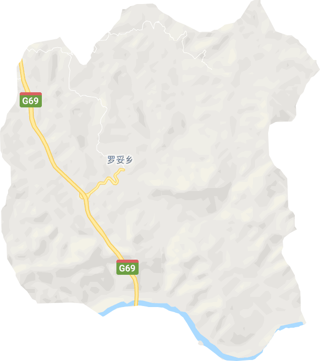 罗妥乡电子地图