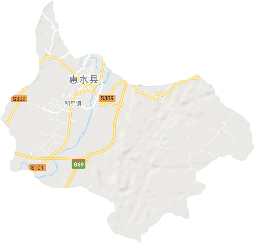 和平镇电子地图