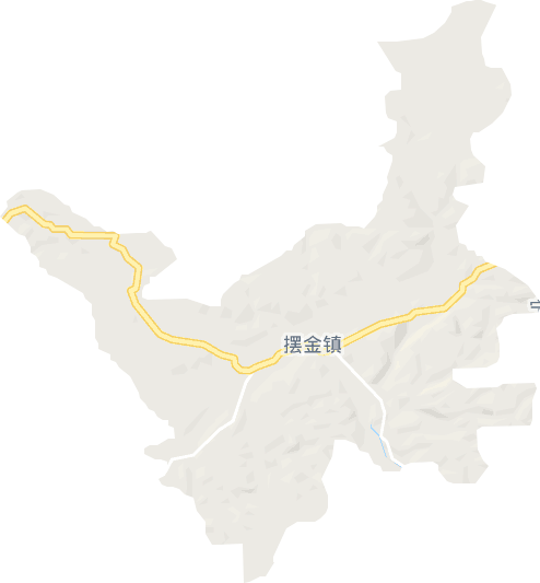 摆金镇电子地图