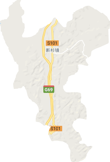 断杉镇电子地图