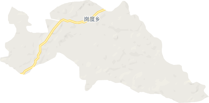 岗度乡电子地图