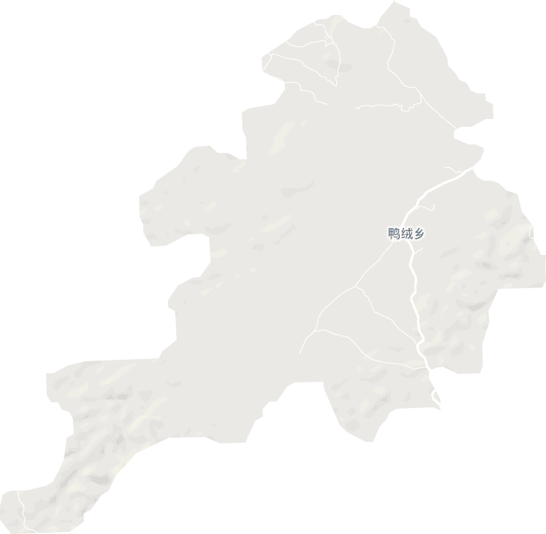 鸭绒乡电子地图