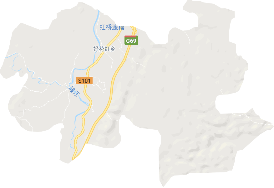 好花红乡电子地图