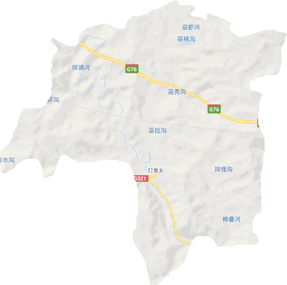 打鱼乡电子地图