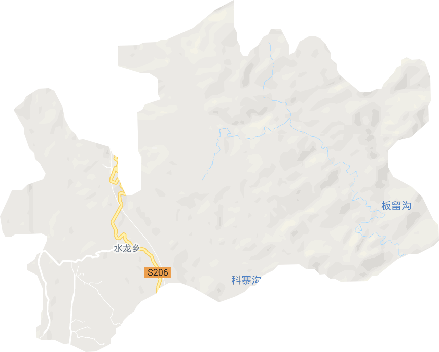 水龙乡电子地图