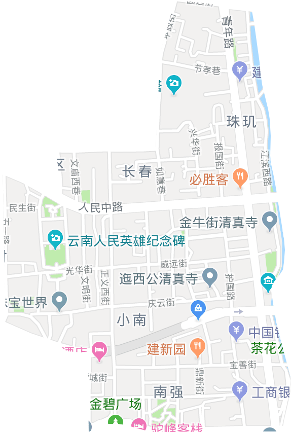 护国街道电子地图
