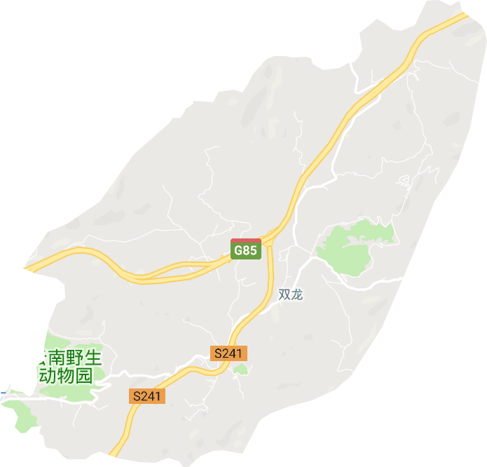 双龙街道电子地图