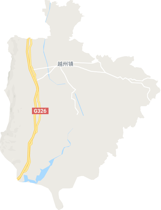越州镇电子地图