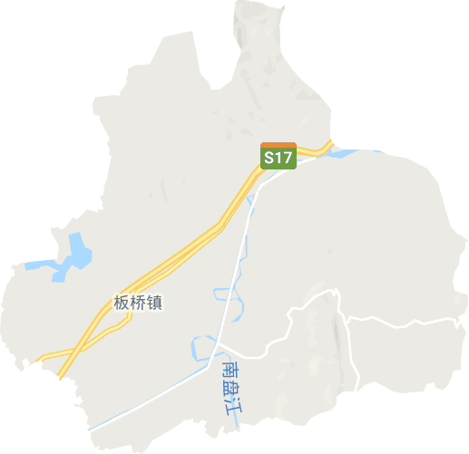 板桥镇电子地图