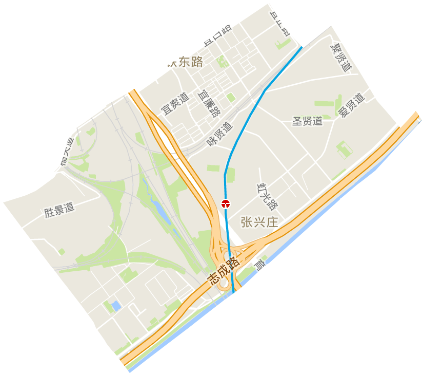 铁东路街道电子地图