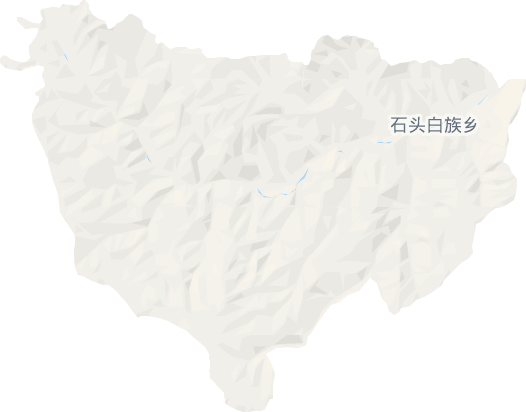 石头白族乡电子地图