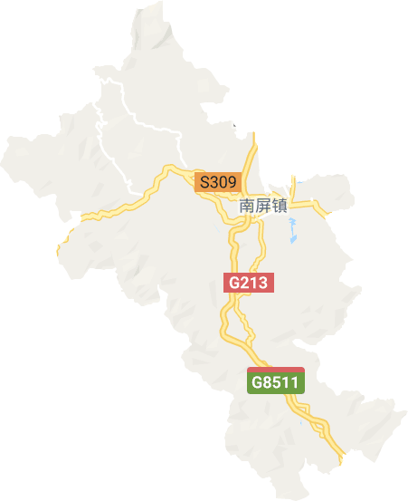 南屏镇电子地图
