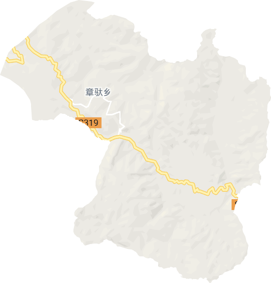 章驮乡电子地图