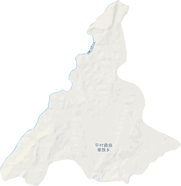 平村乡电子地图
