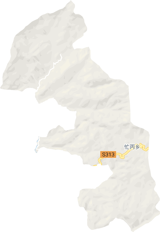 忙丙乡电子地图