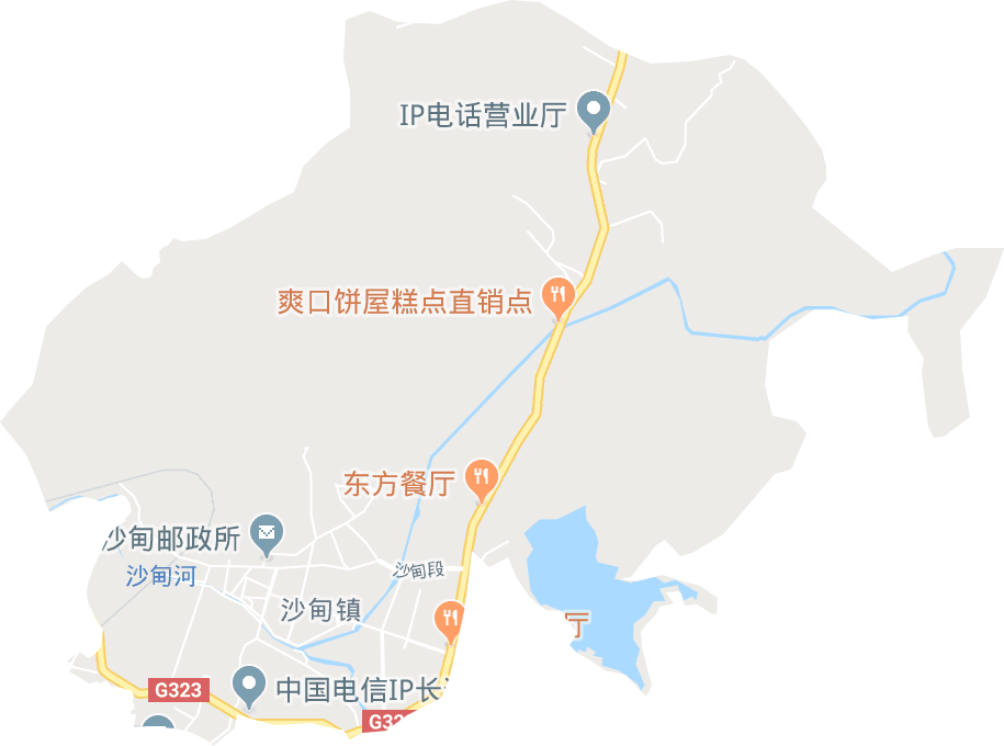 沙甸镇电子地图