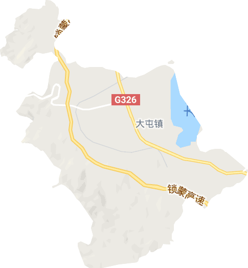 大屯镇电子地图