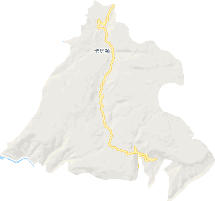 卡房镇电子地图