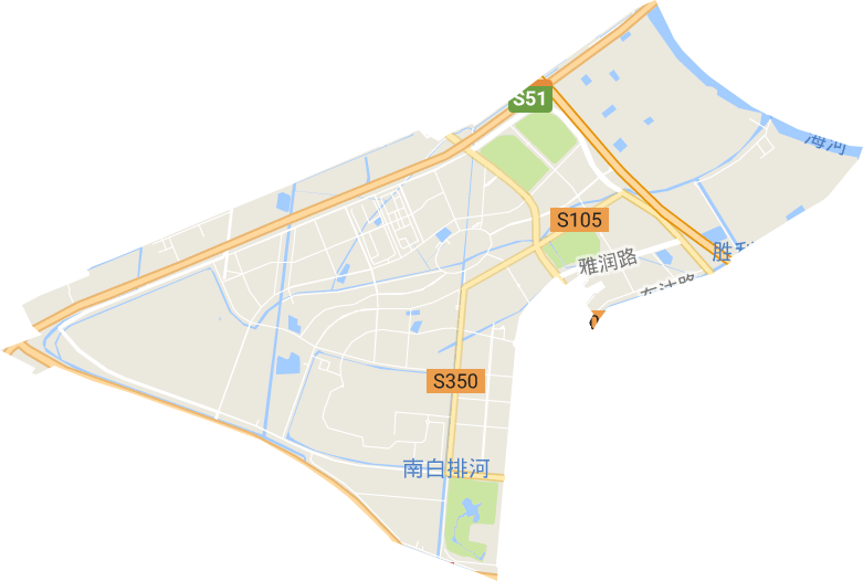 海河教育园区电子地图